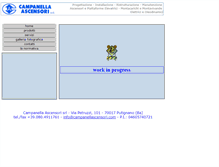 Tablet Screenshot of campanellascensori.com
